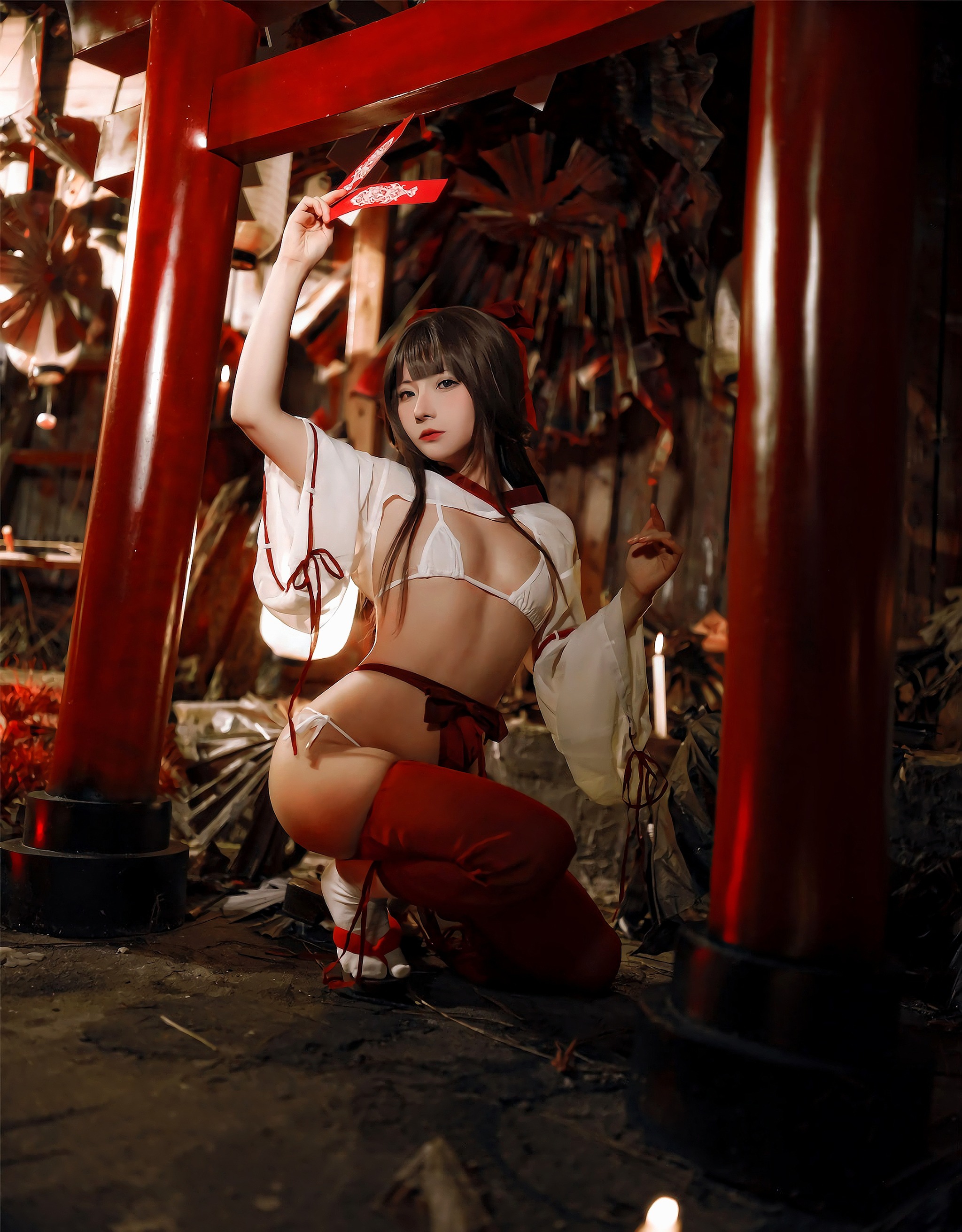 图片[1]-是三不是世w – NO.027 祈福巫女[43P]-XikXak